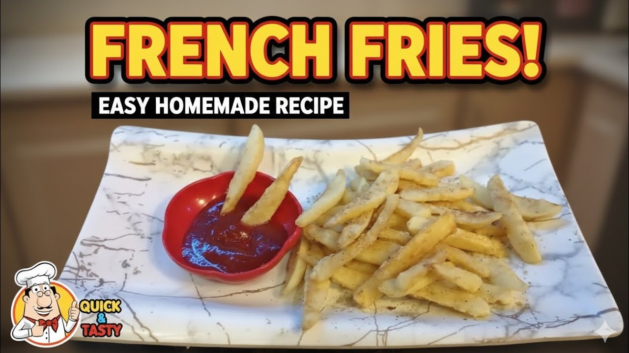15 Minut में बनायें Mcdonald जैसी French fries घर पर