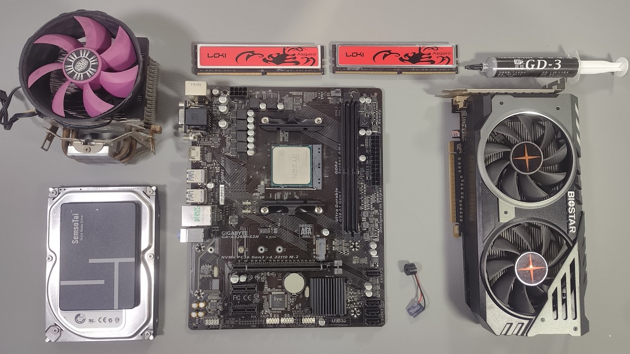 Игровой ПК на базе Ryzen 3 1200 и GTX 750 Ti за 106 долларов.