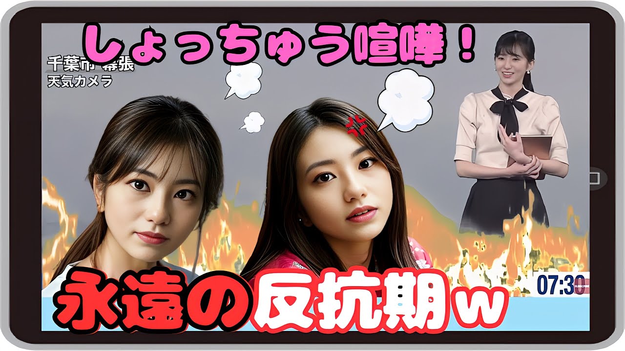 【大島璃音・ママのん・パパのん】『っていう話を山口さんにしたんですよ』「ぐっさんには何でも話す！のんちゃんのおもしろ 永遠の反抗期トーク」【ウェザーニュース】20230514