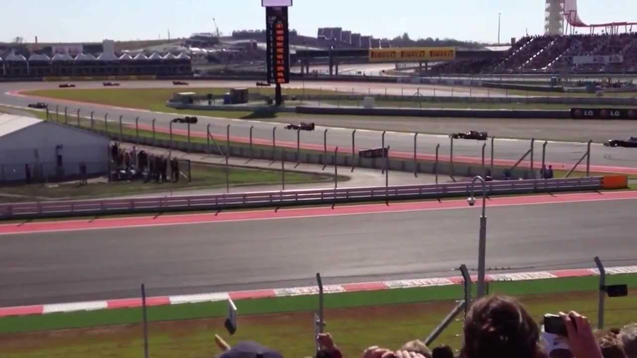 Formula One Racing Circut Of The Americas F1 Austin TX 2012