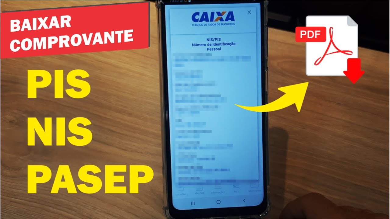 Como baixar comprovante do PIS, NIS OU PASEP através do Celular | Descobrir o número do PIS