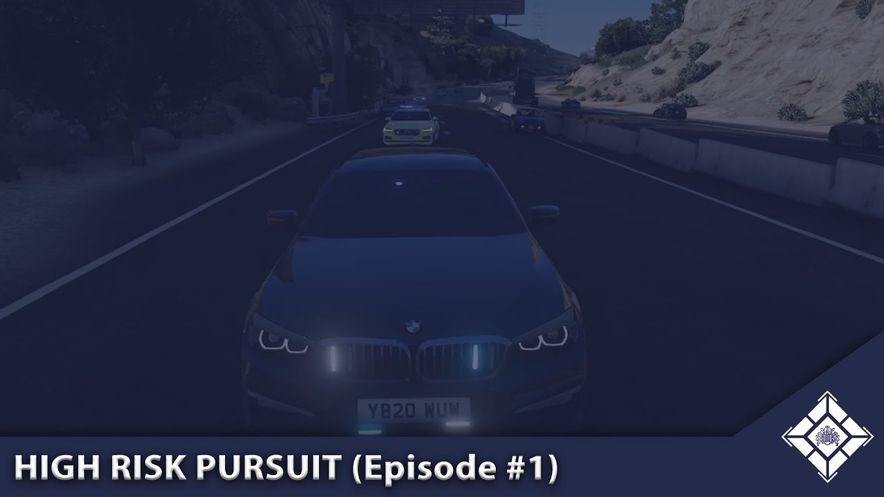 Official Patrol #1 - High Risk Pursuit! | Policing London Roleplay
