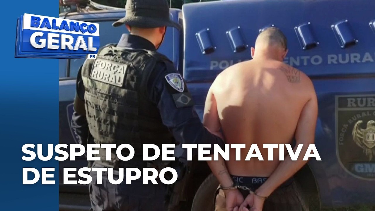 Homem é detido pela guarda municipal após suspeita de tentativa de estupro contra adolescente
