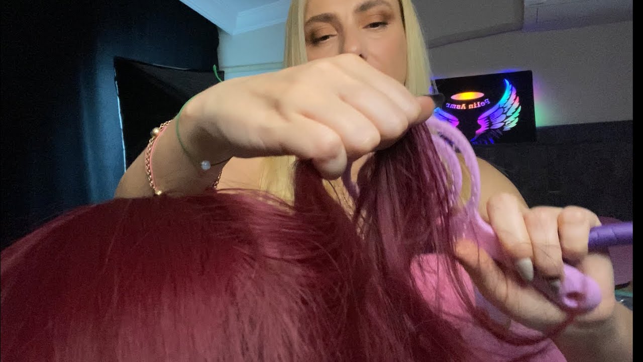 DÜNYANIN EN RAHATLATICI SAÇ TARAMASI 💆‍♀️TÜRKÇE ASMR
