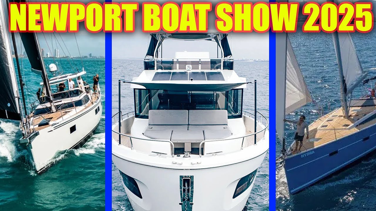 Best Boats at Newport Boat Show 2025 | Hylas, Beneteau & Lagoon