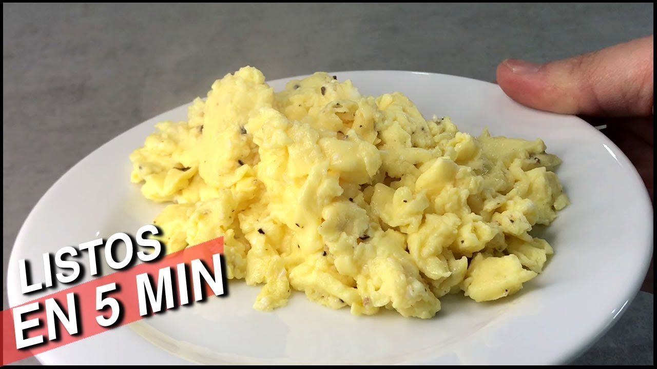 Como hacer HUEVOS REVUELTOS