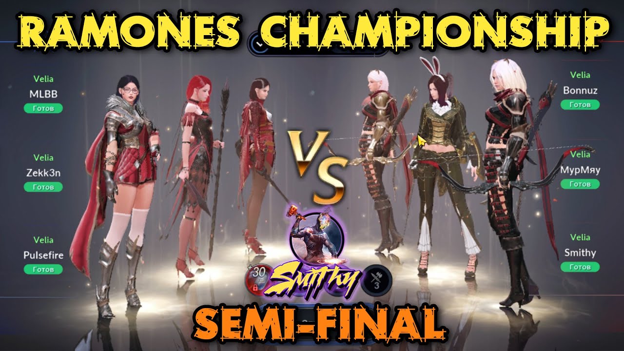 ⚔️Ramones Championship Semi-Final Huntress - EPIC COMEBACK - Black Desert Mobile Global