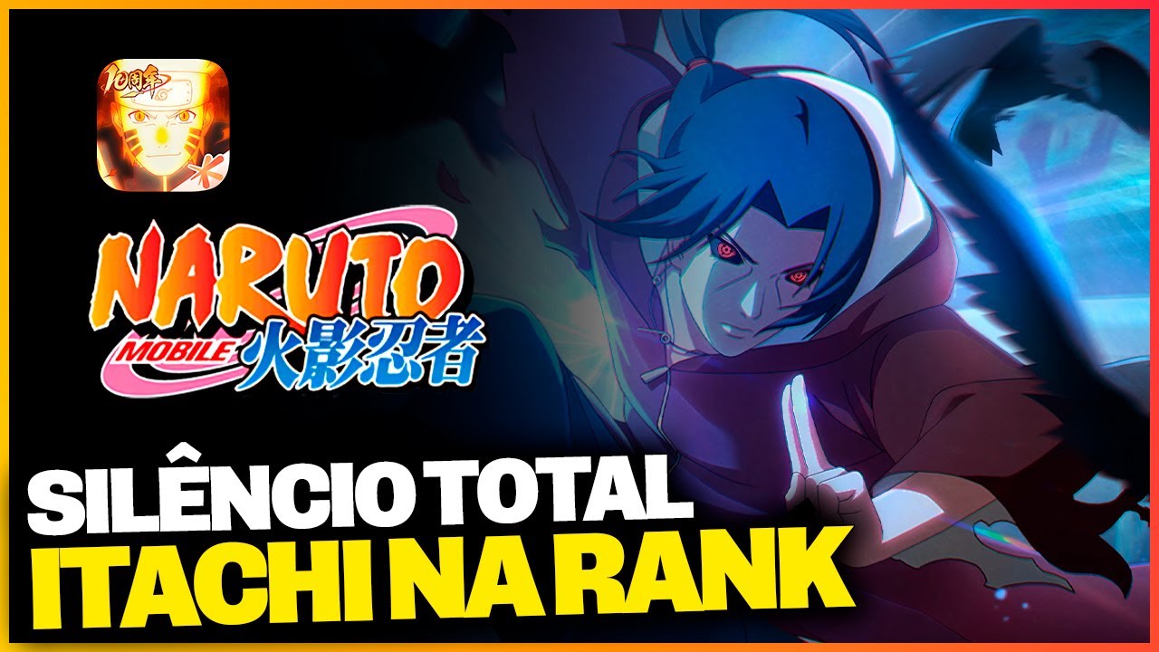SAUDADE DO ITACHI? ENTÃO BORA PRA RANQUEADA | NARUTO MOBILE AO VIVO