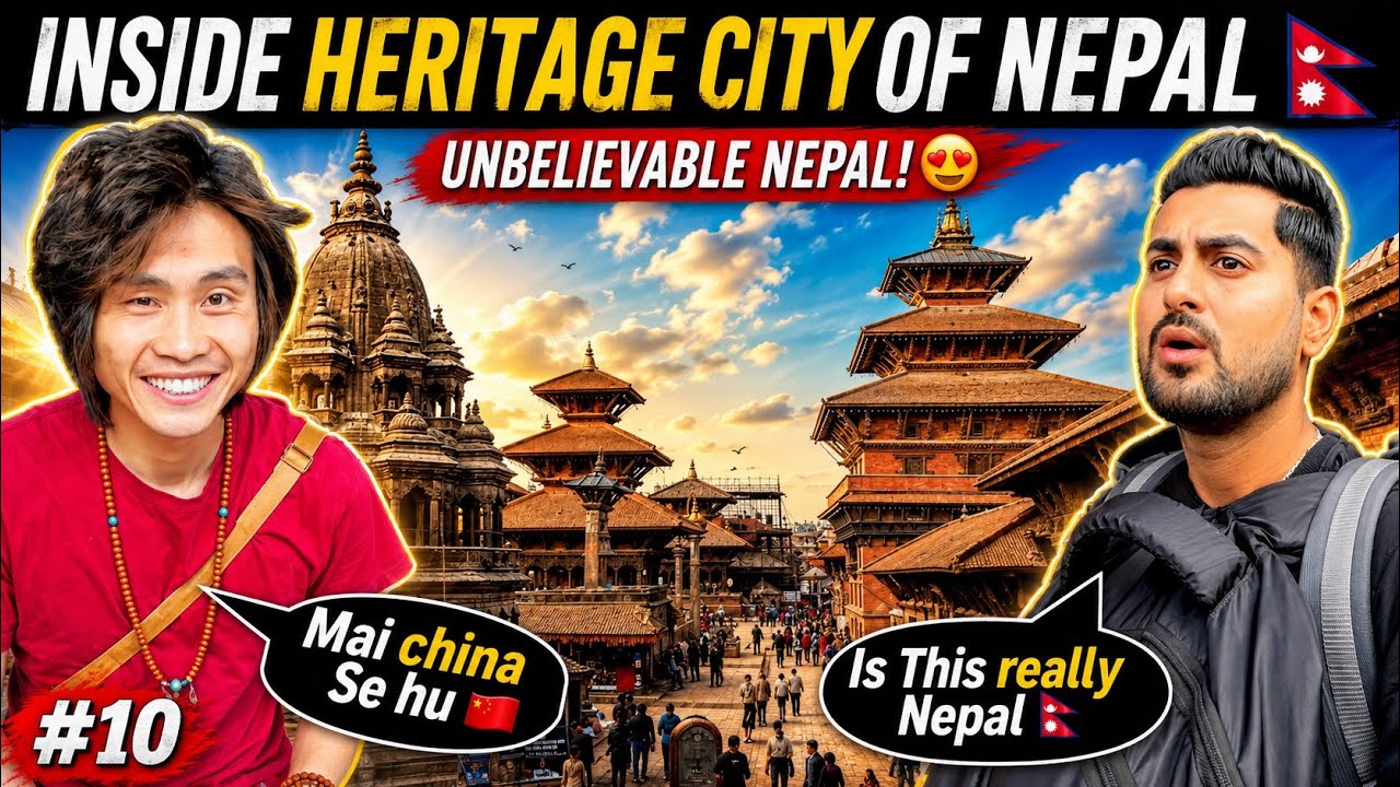Exploring Patan Durbar Square 🇳🇵| Ancient City of Nepal Ep10