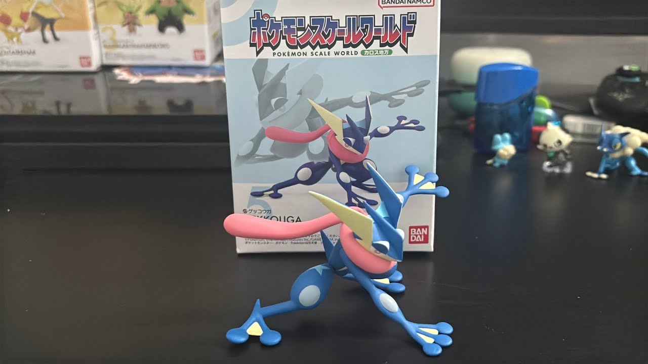 (Bandai) Unbox Figure Pokemon Scale World Kalos Region Set - Pokemon Greninja