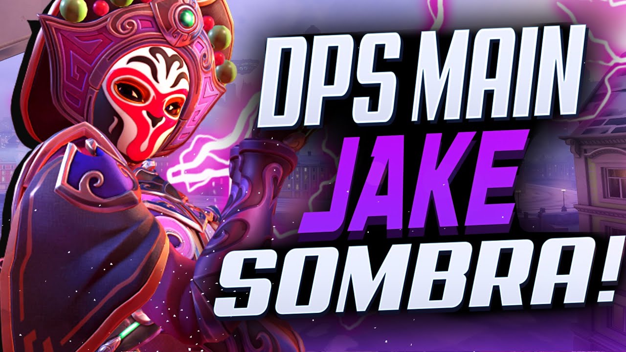 JAKE SHOWING HIS SOMBRA SKILL! [ OVERWATCH SEASON 24 TOP 500 ]