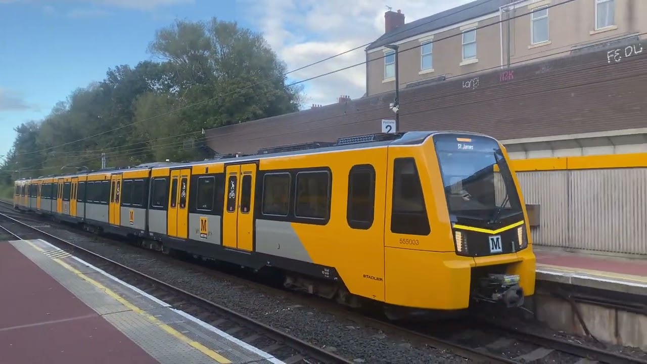 Tyne and Wear Metro new and old stock featuring Byker and Chichester 