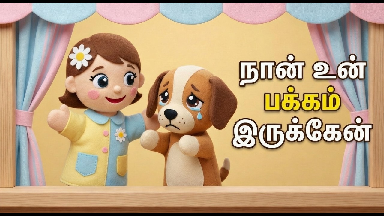 நான் உன் பக்கம் இருக்கேன் 🤍 | அழும் நண்பனுக்கு உதவி | குழந்தைகள் SEL பாடல்