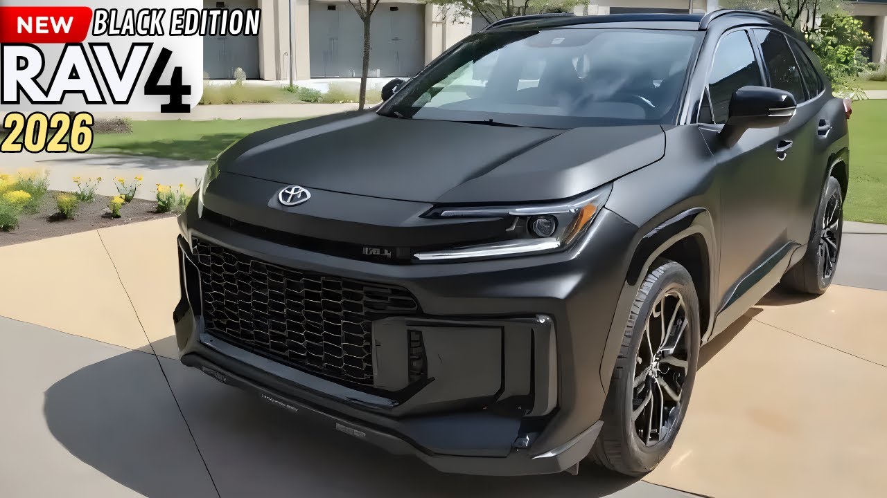 2026 Toyota RAV4 Hybrid Black Edition Review - What’s New and Different?