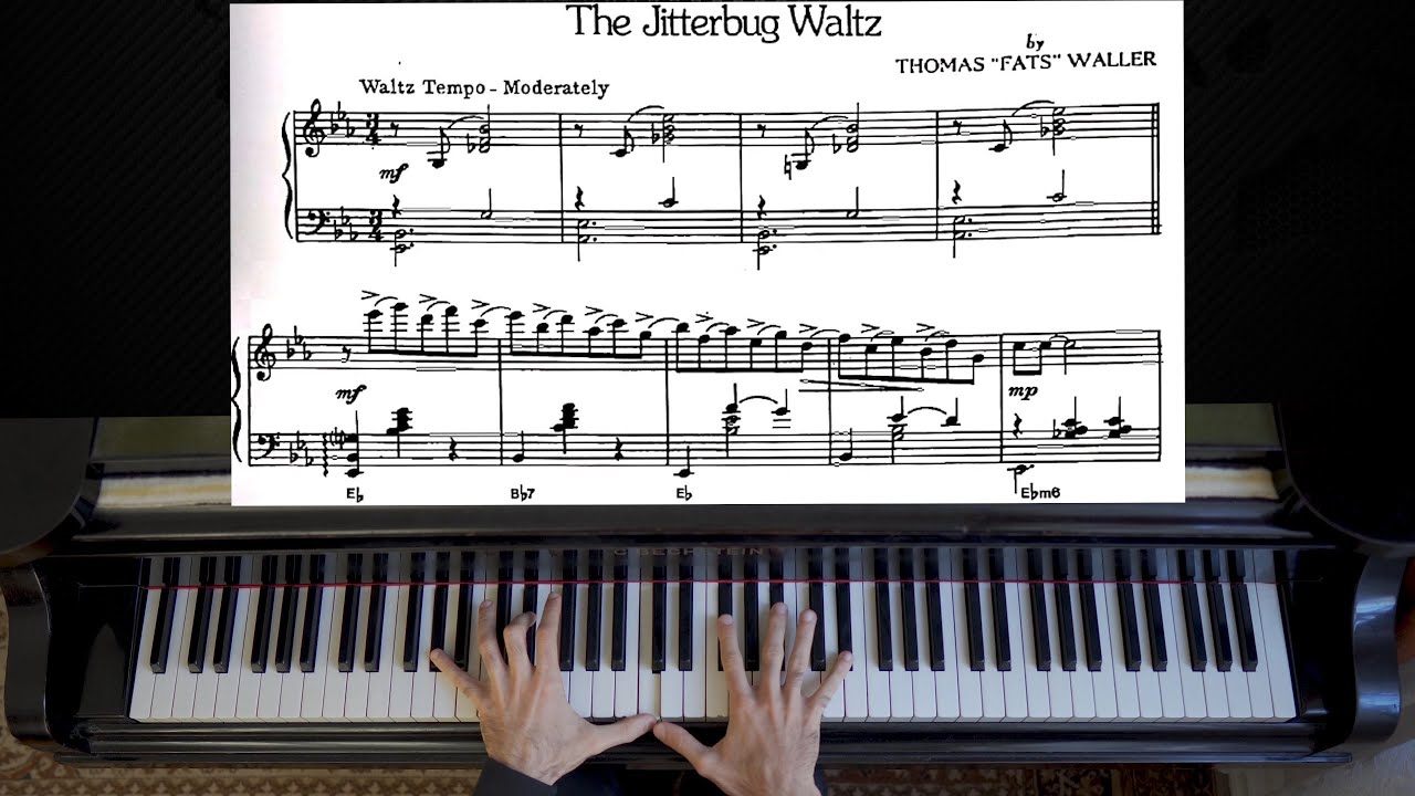 Jitterbug Waltz - Fats Waller | Piano Tutorial