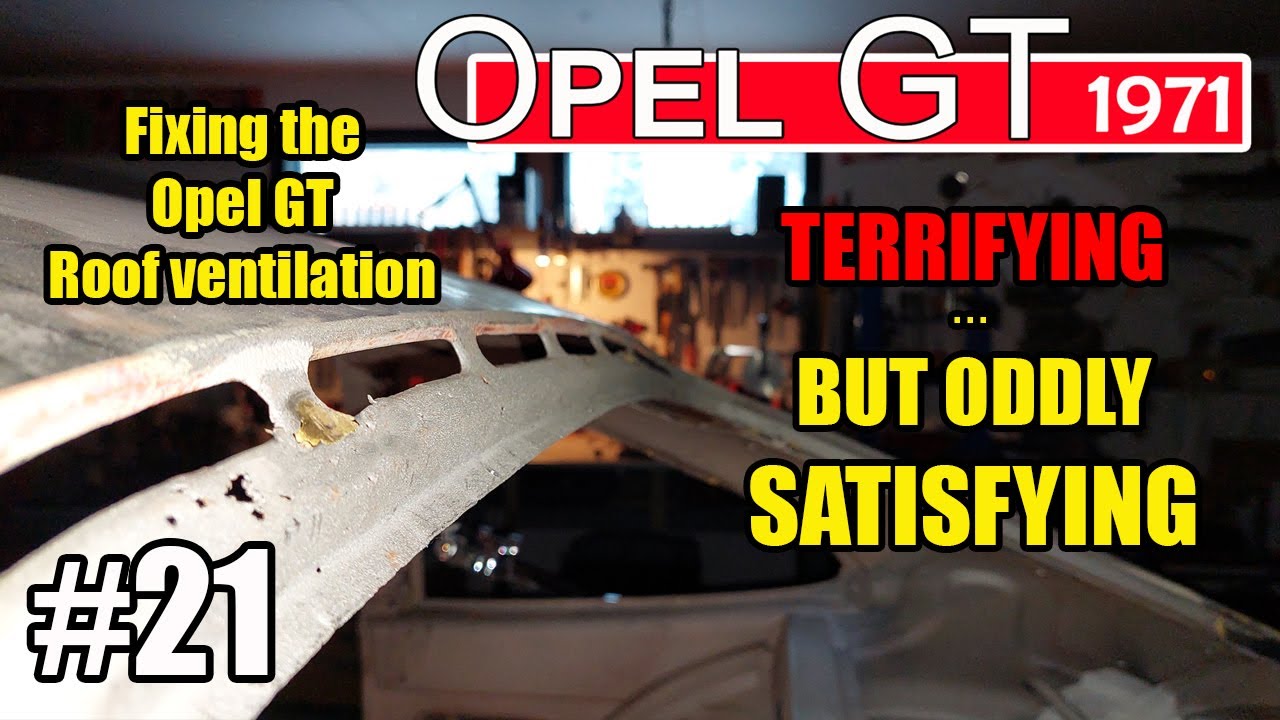 Project Opel GT 1971 #21 : The Roof vents - yet another rust trap...