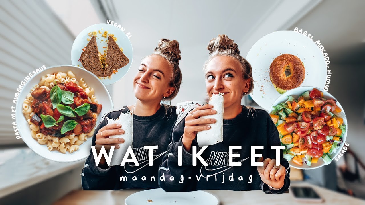 wat ik eet in een week: maandag-vrijdag 🍫 