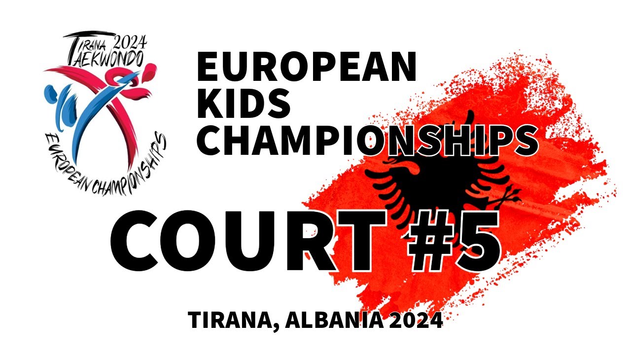 European Kids Championships - Tirana 2024 | Court 5