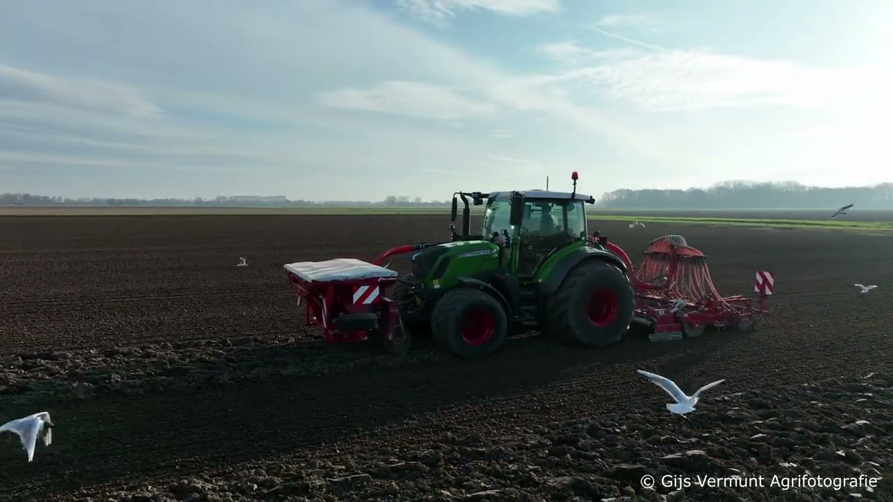 Zomertarwe Zaaien // Fendt // Kverneland // Seeding Summerwheat