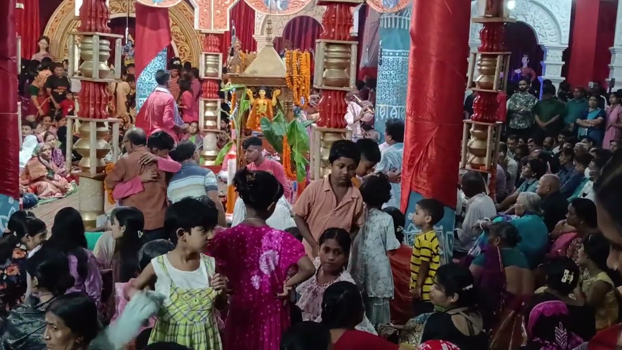 রাস পূর্ণিমা মহোৎসবের কীর্তন মেলার দ্বিতীয় দিন। 