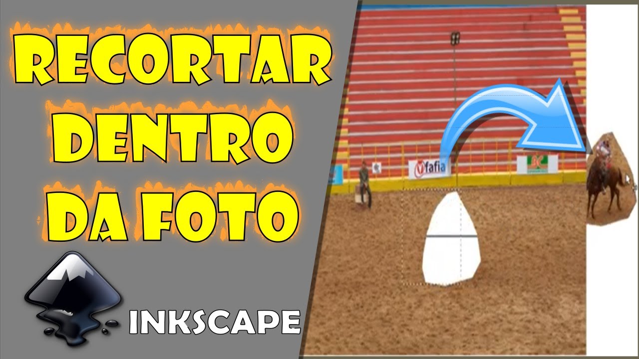 Como Recortar Parte de uma Foto no Inkscape e Fazer uma Montagem