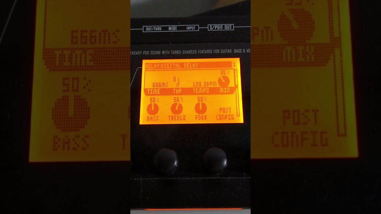 My Pod x3 live custom drive settings 