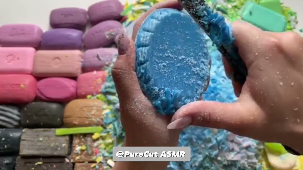 Soap cutting asmr | PureCut ASMR #soapcutting #viral #trending #satisfying