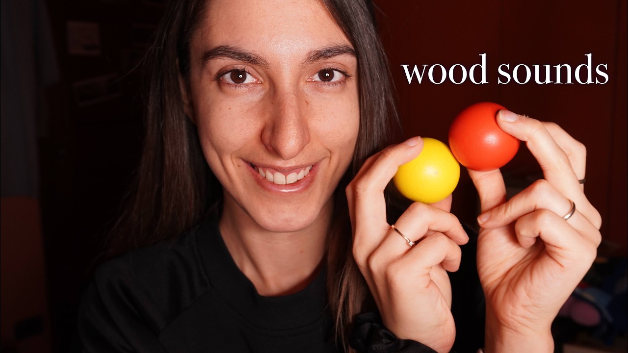 NON RIUSCIRAI A RIMANERE SVEGLIO 😴 Wood sounds | ASMR ita