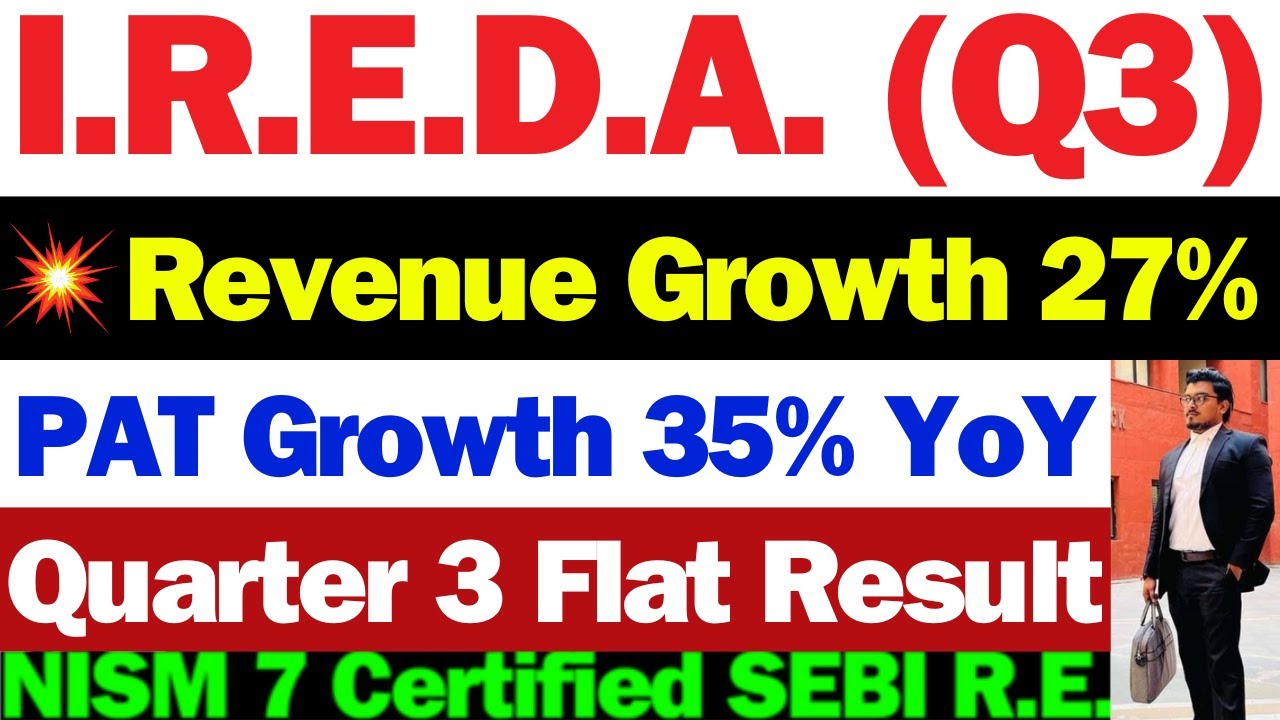 Q3 Result IREDA आगया | ireda share latest news today | ireda news today | ireda share latest news