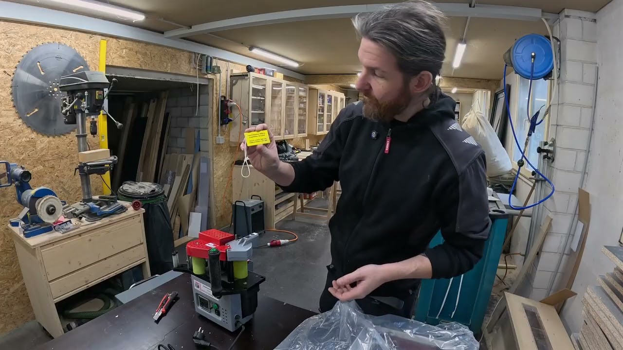 kantenleimmashine Unboxing