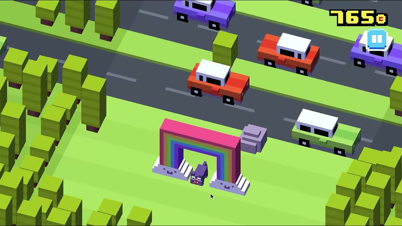 Playing Crossy Road Again