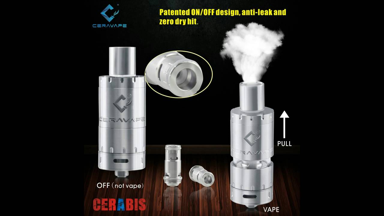 CeraVape Cerabis,the first No Cotton Sub ohm Tank Review
