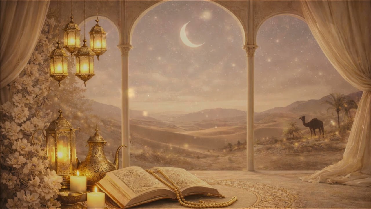 Lantern Glow & Moonlight | Calm Ambient Escape