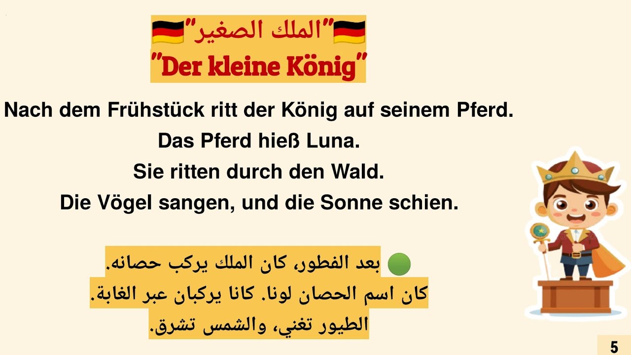 🗣️ من المبتدئ إلى الفاهم! استمع واقرأ بالألمانية بسهولة🇩🇪 | كيف تستخدم القصص لتعلم الألمانيه باحتراف