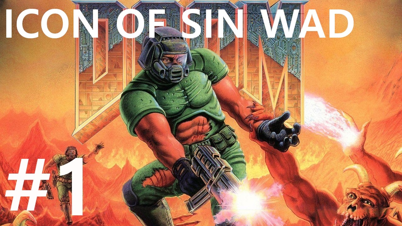#1 Новый босс старого Дума. Doom 2: IconOfSinWad [UV, fast monsters]