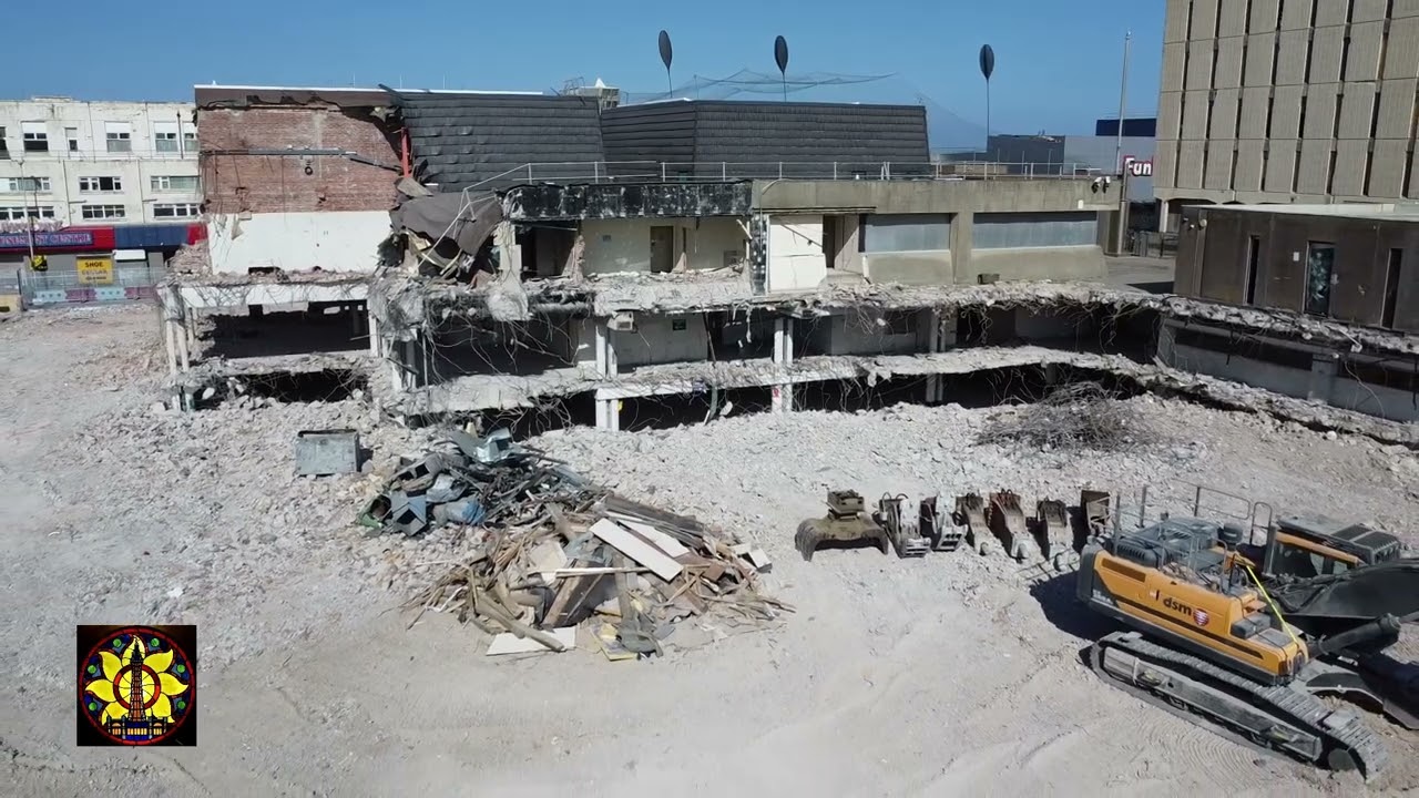 Blackpool Police Station & Courts Demolition - 18.5.25