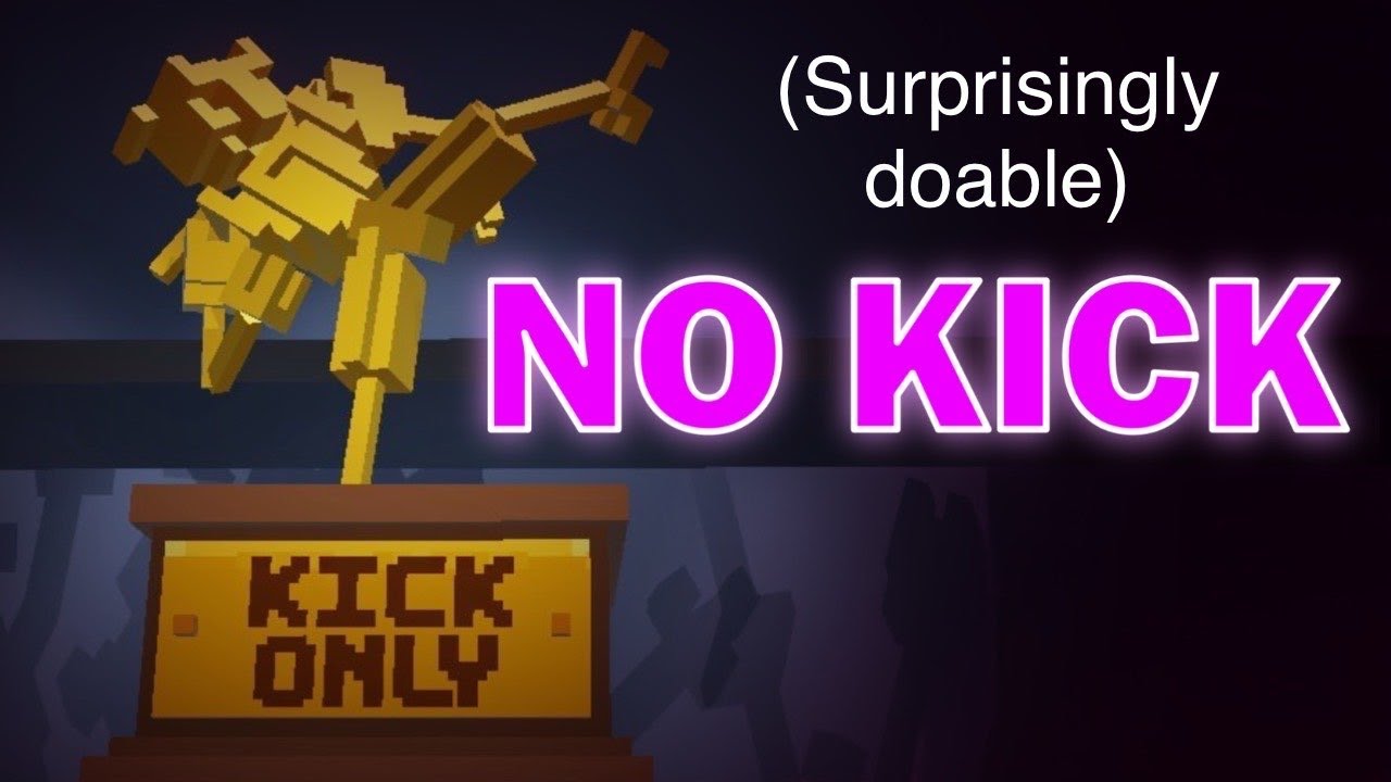 I beat Clone Drone's kick challenge WITHOUT using kick