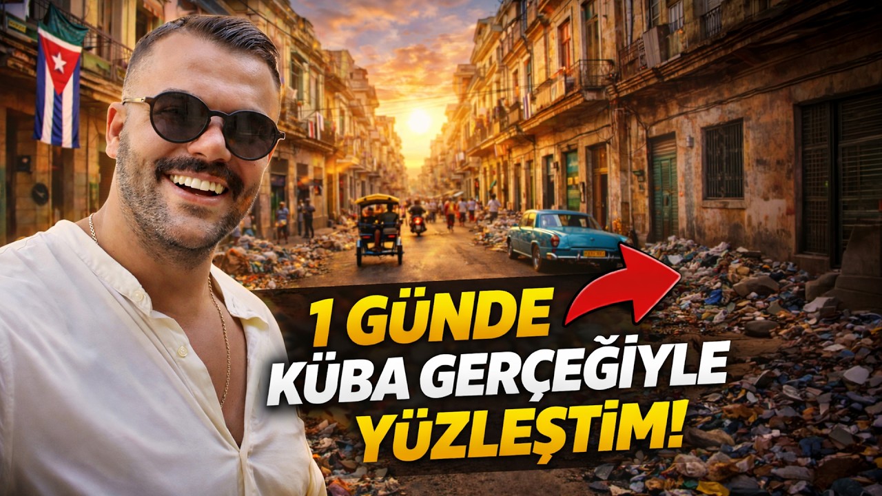 🇨🇺 KÜBA, HAVANA: Tarihi Sokaklarda Gerçek Yaşam, Havana’nın Gerçek Yüzü.. 