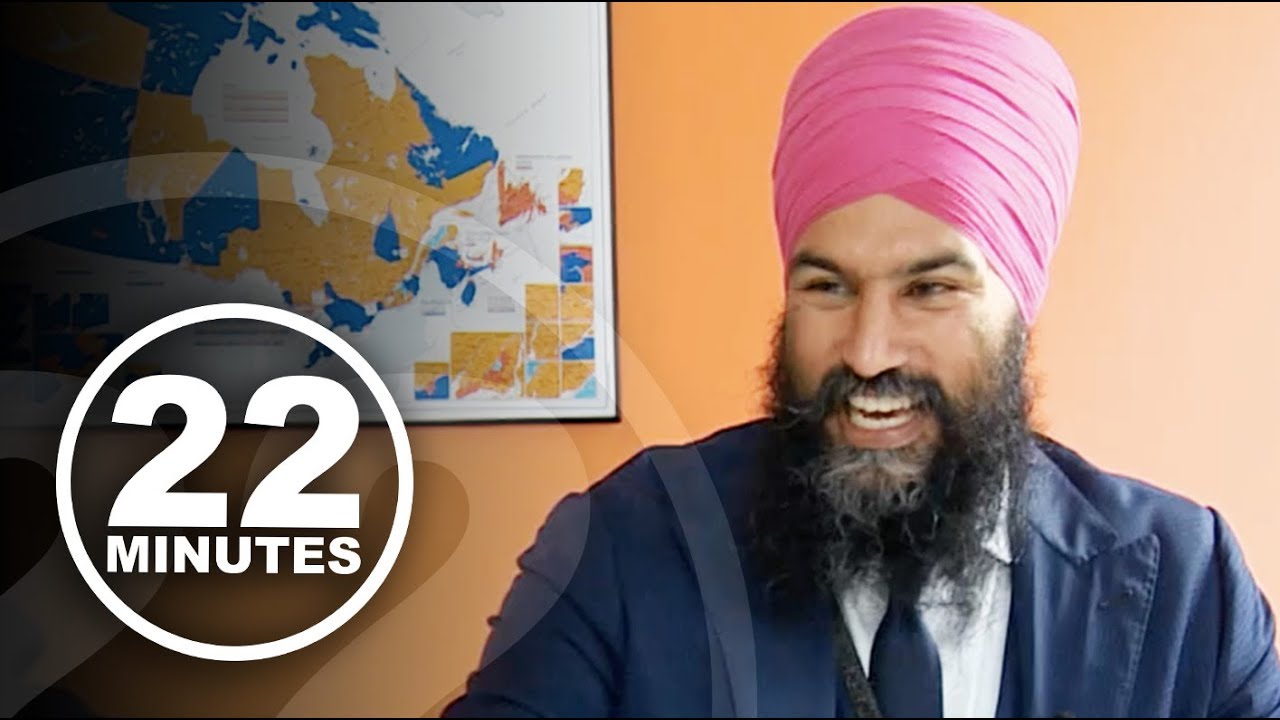 Did Shaun Majumder ruin Jagmeet Singh’s campaign slogan? | 22 Minutes
