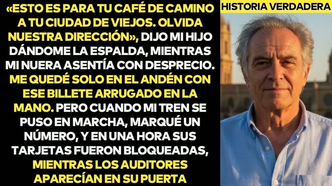 En La Estación Mi Hijo Me Dio Una Limosna： «¡No Recibirás Nada Más, Padre!»