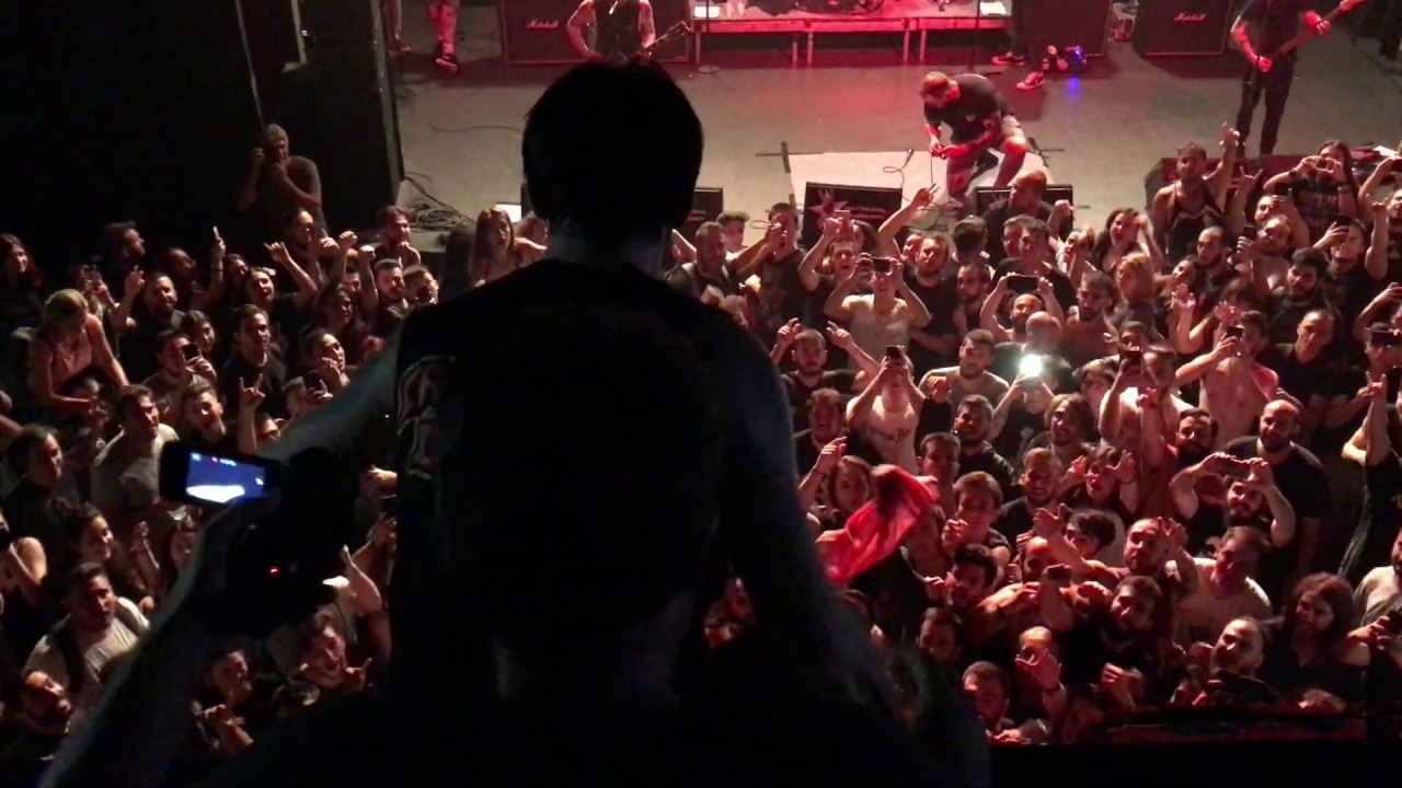 While She Sleeps performs 