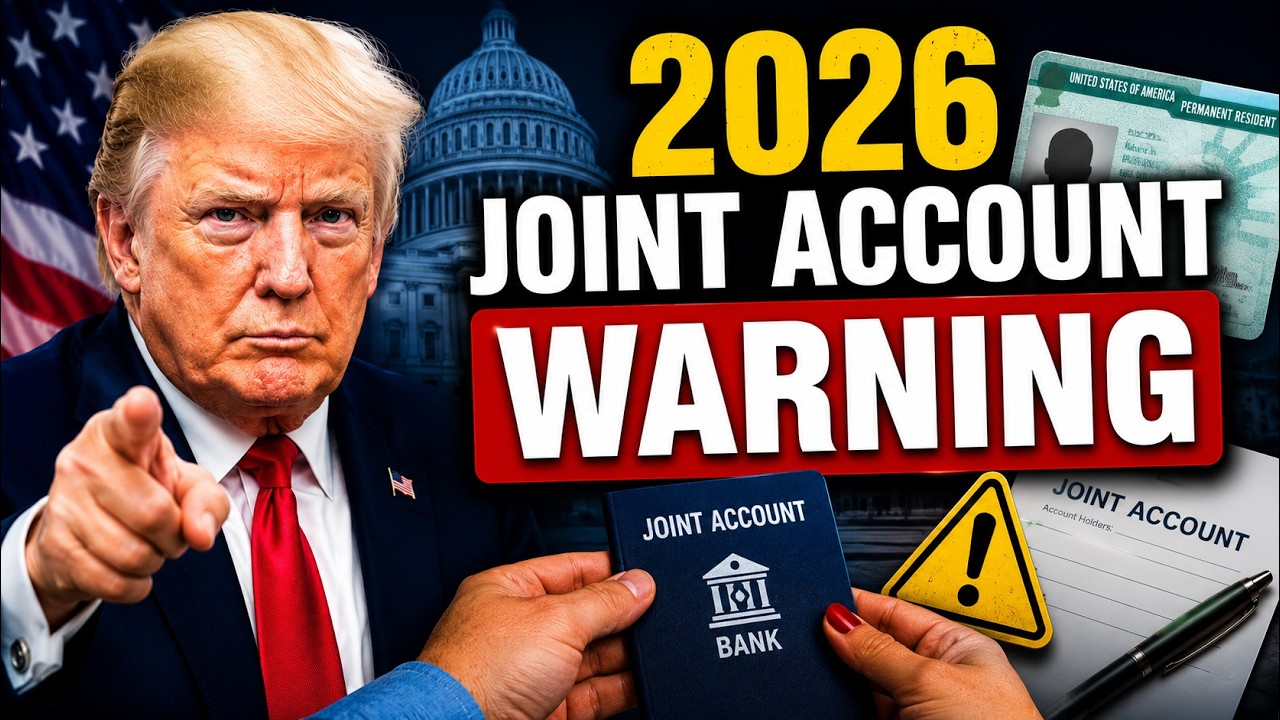 2026 Joint Bank Account Warning for Green Card Holders & Immigrants