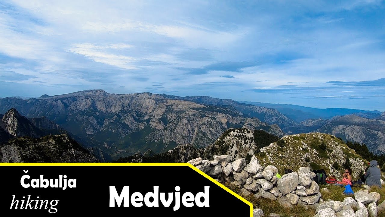 Čabulja, uspon na vrh Medvjed