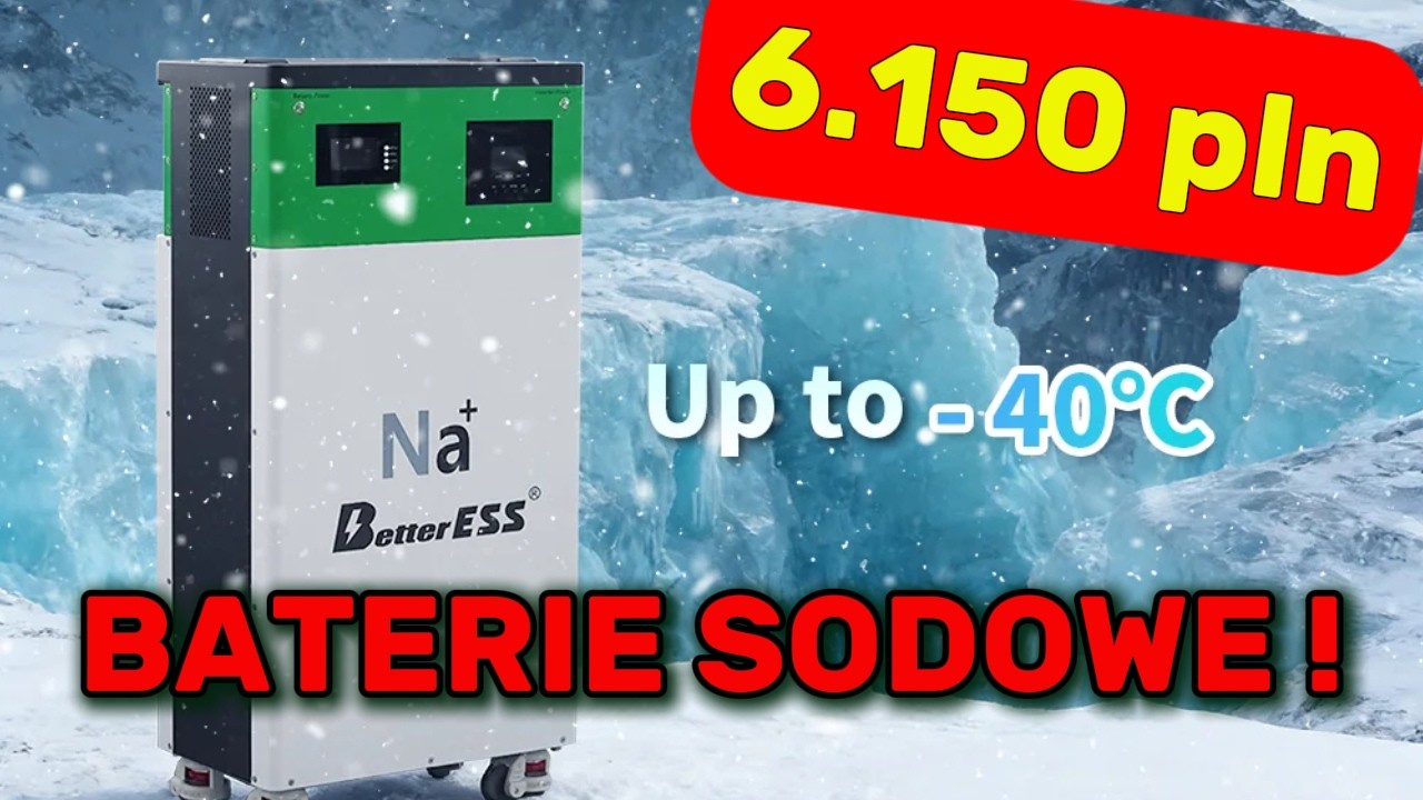 PIERWSZY NA ŚWIECIE ! DOM NA SODOWYCH BATERIACH