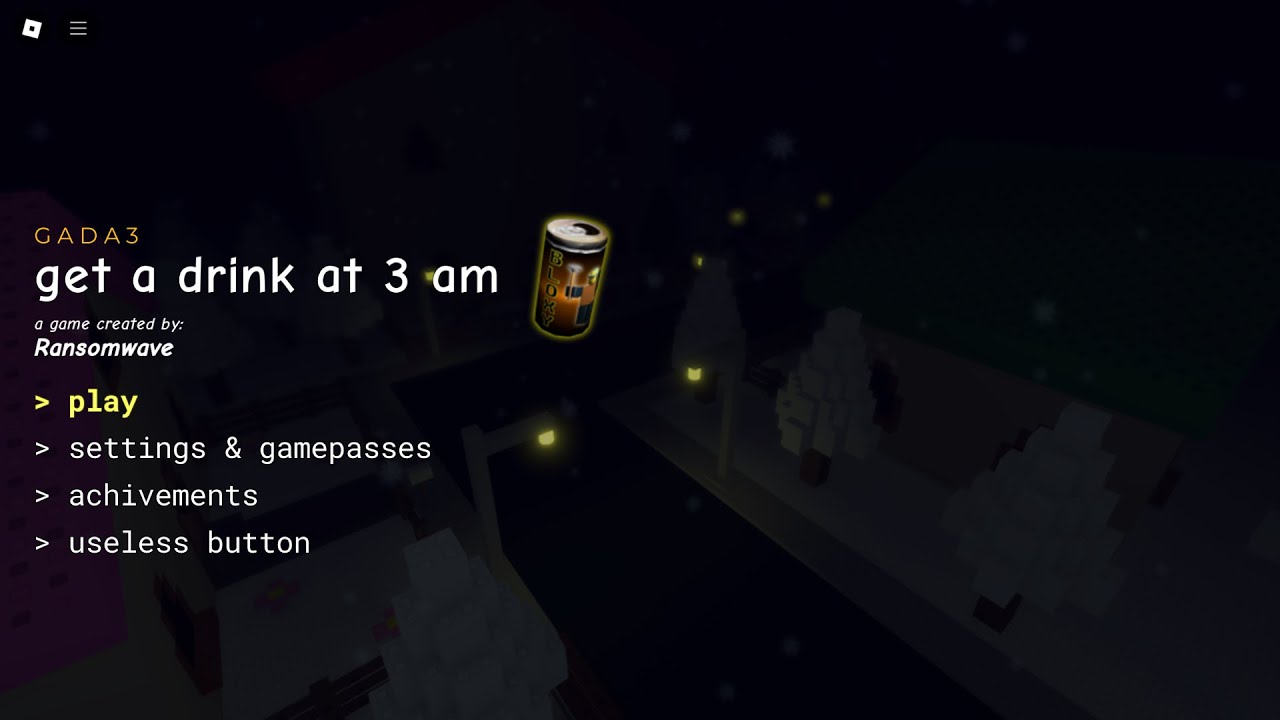 Get a Drink at 3 am final boss fight
