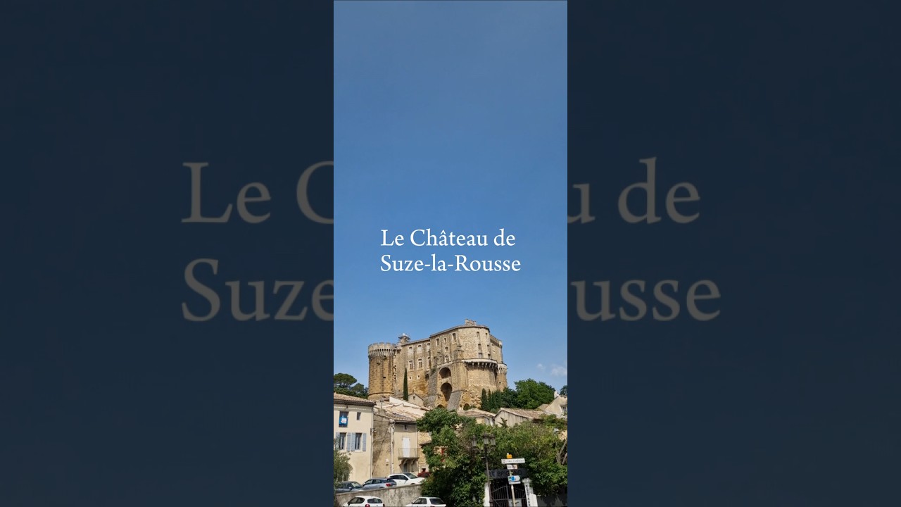 Ch&acirc;teau de Suze-la-Rousse #provence #castle