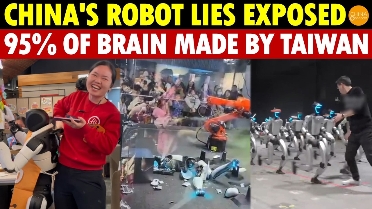 China in Tears! Superpower Falls as TSMC CEO Exposes China&rsquo;s Robot Lies&mdash;95% of Brain Made by TSMC