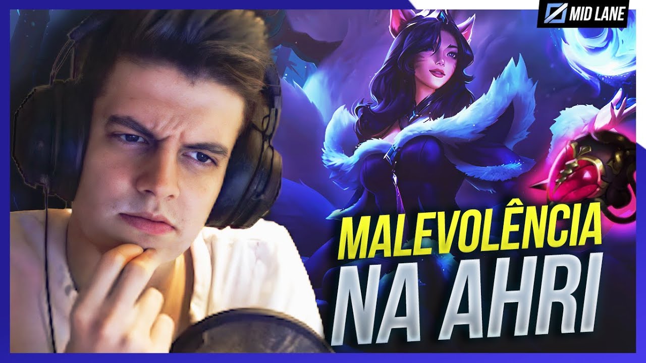 AHRI ficou MAIS FORTE?! Malevol&ecirc;ncia reduzindo MUITO o cooldown da ult! 🦊