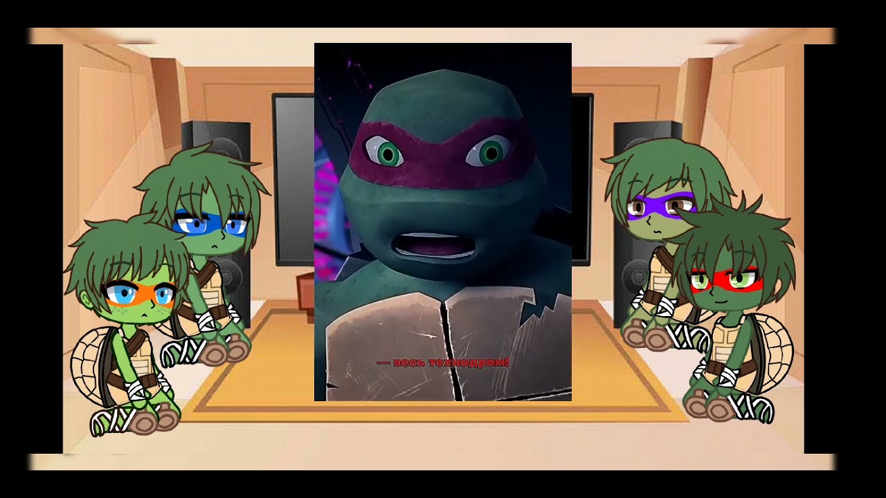 Реакция TMNT 2012 на Рафаэля