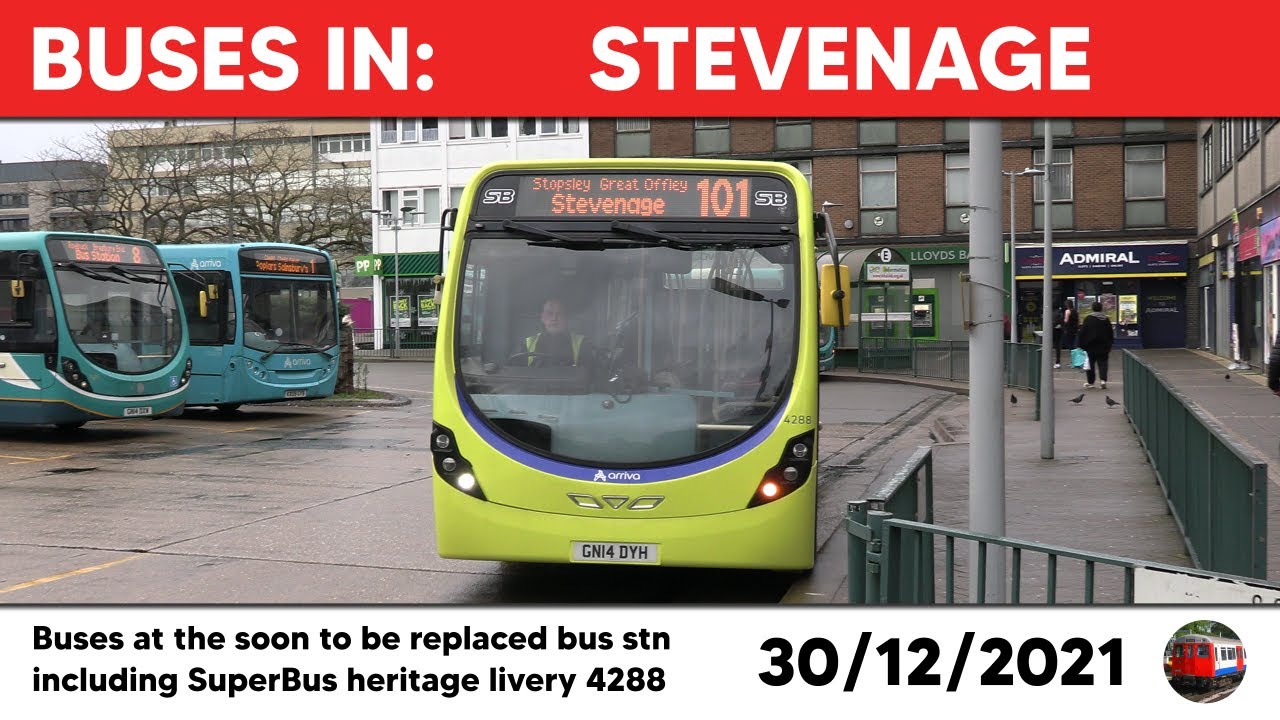 Buses in Stevenage 30/12/2021